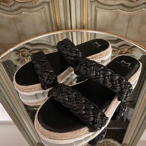 Marc Fisher Espadrille Slide Sandal